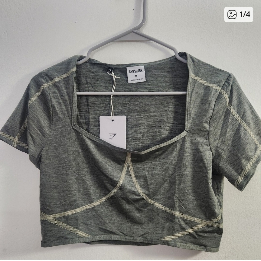3 Gymshark Workout Crop Tops